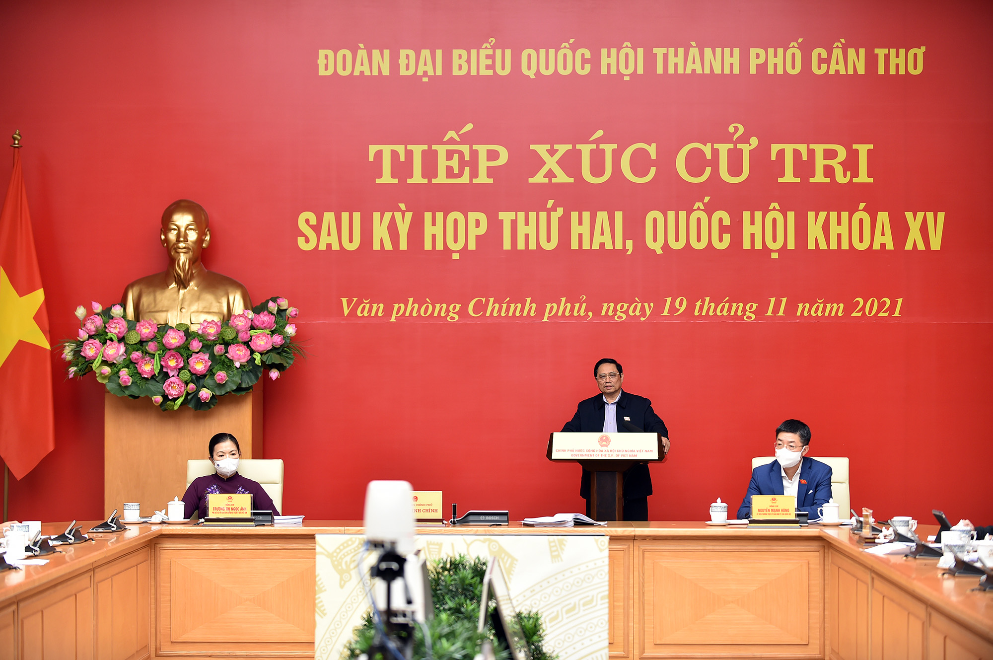 Le PM Pham Minh Chinh à la rencontre de l’électorat de Cân Tho